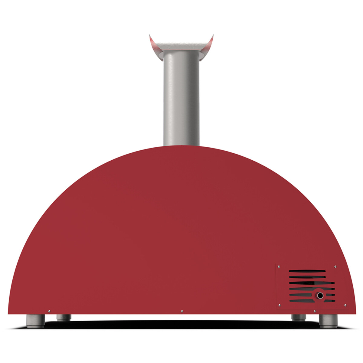 ALFA MODERNO 5 PIZZE FORNO PIZZA A GPL ANTIQUE RED Alfa forni Forni pizza | Il Mondo Del Barbecue