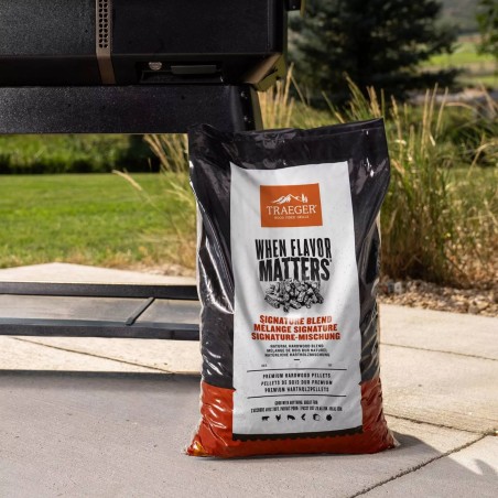 FSC - SIGNATURE BLEND PELLETS TRAEGER Traeger Accessori | Il Mondo Del Barbecue