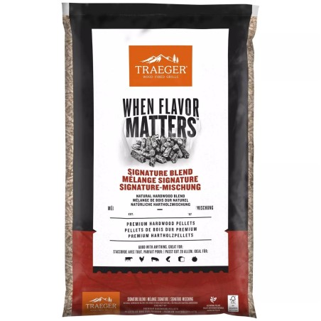 FSC - SIGNATURE BLEND PELLETS TRAEGER Traeger Accessori | Il Mondo Del Barbecue