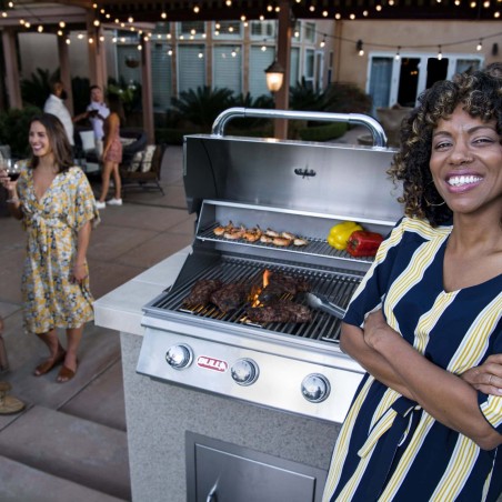BARBECUE A GAS BULL STEER DA INCASSO / APPOGGIO-GPL