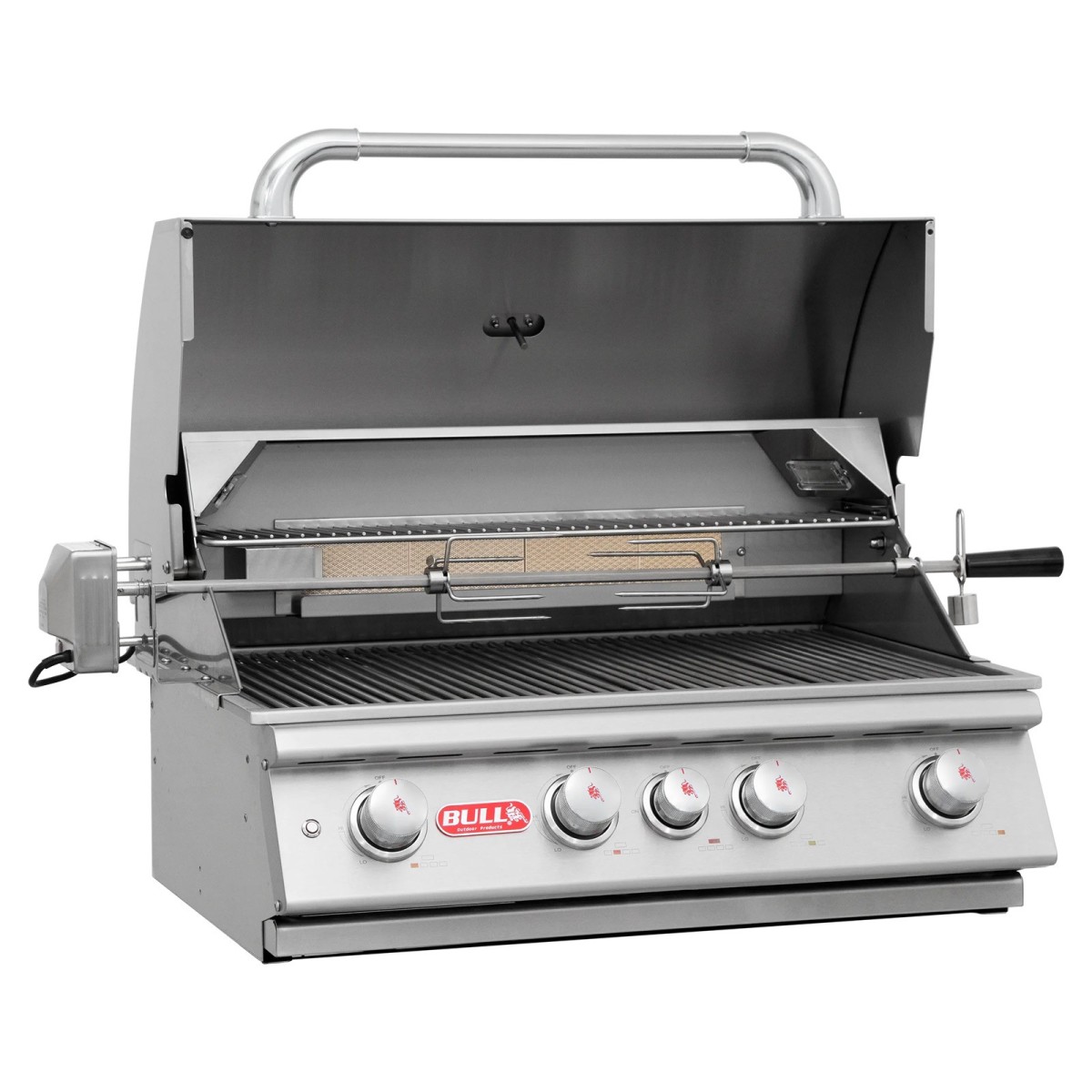 BARBECUE A GAS BULL ANGUS DA INCASSO / APPOGGIO-GPL