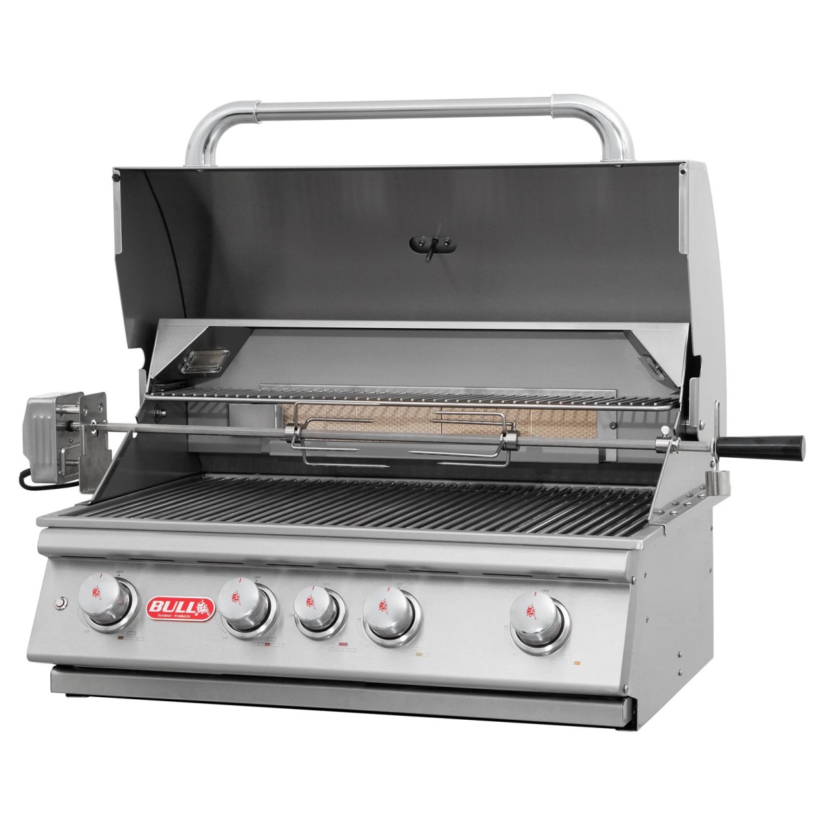 BARBECUE A GAS BULL ANGUS DA INCASSO / APPOGGIO-GPL