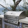 BARBECUE A GAS BULL BRAHMA DA INCASSO / APPOGGIO-GPL