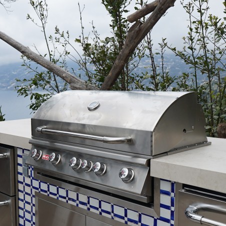 BARBECUE A GAS BULL BRAHMA DA INCASSO / APPOGGIO-METANO