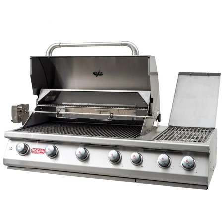 BARBECUE A GAS COMMERCIAL BULL 7 BURNER DA INCASSO / APPOGGIO-METANO