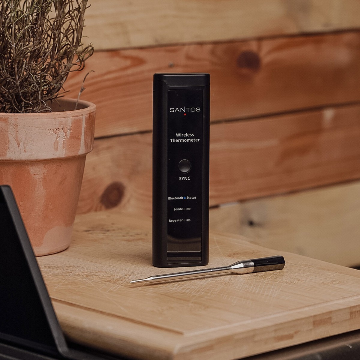 TERMOMETRO WIRELESS SANTOS | Il Mondo Del Barbecue