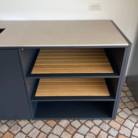 MODULO A GIORNO BRABURA CT 90 ANTRACITE | Il Mondo del Barbecue