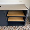 MODULO A GIORNO BRABURA CT 90 ANTRACITE | Il Mondo del Barbecue