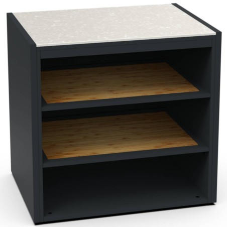 MODULO A GIORNO BRABURA CT 90 ANTRACITE | Il Mondo del Barbecue