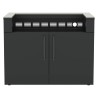 MODULO BARBECUE KC 120 BRABURA ANTRACITE| Il Mondo del Barbecue