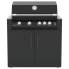 MODULO BARBECUE KC 100 BRABURA ANTRACITE| Il Mondo del Barbecue