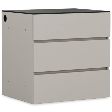 MODULO CON CASSETTI GRLLR ALUMNIA TAUPE | Il Mondo del Barbecue