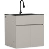 MODULO LAVELLO LARGE GRLLR ALUMNIA TAUPE | Il Mondo del Barbecue