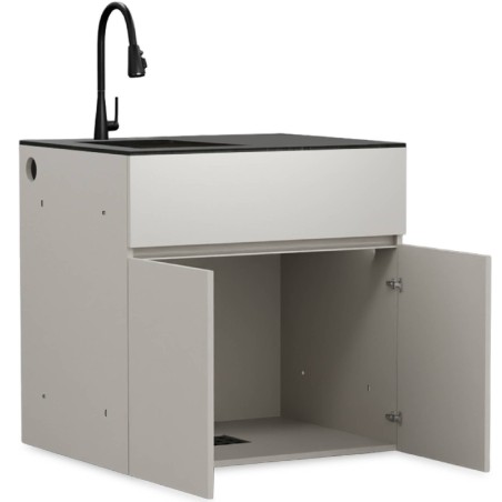 MODULO LAVELLO SMALL GRLLR ALUMNIA TAUPE | Il Mondo del Barbecue