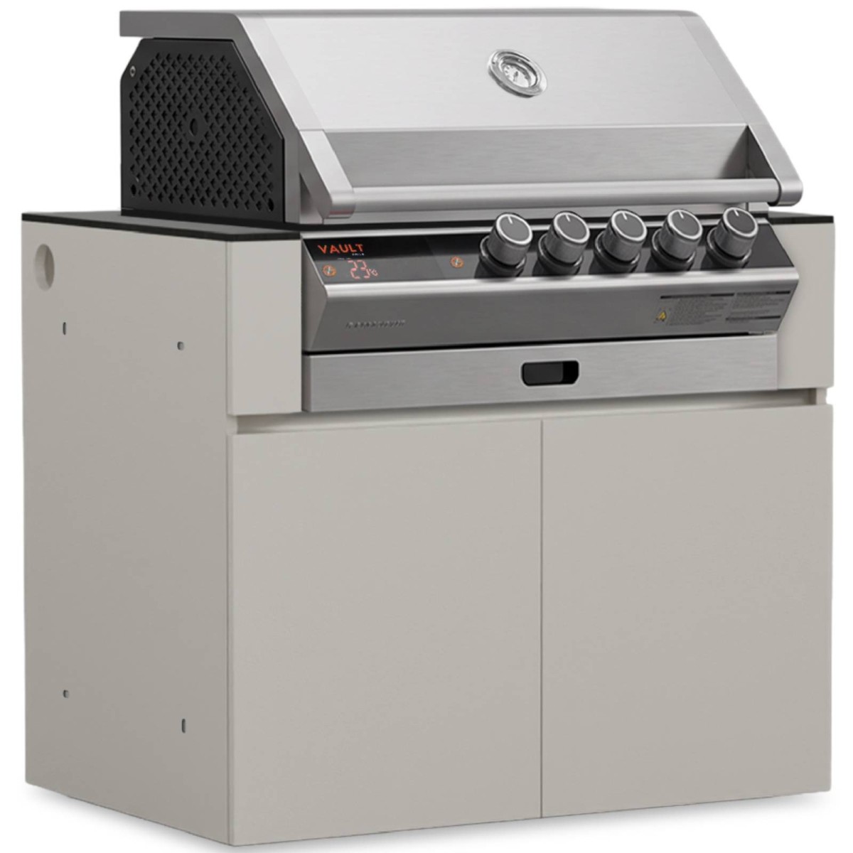 MODULO BBQ GRLLR ALUMNIA TAUPE | Il Mondo del Barbecue
