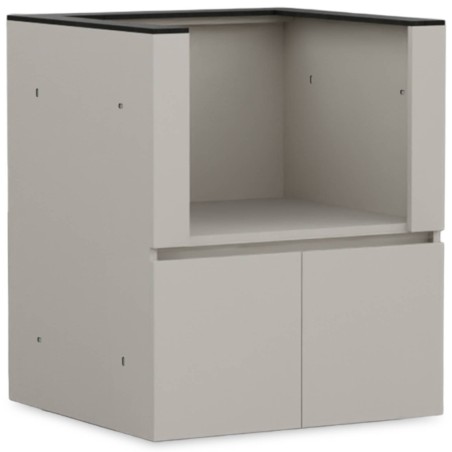 MODULO KAMADO GRLLR ALUMNIA TAUPE | Il Mondo del Barbecue