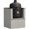 MODULO KAMADO GRLLR ALUMNIA TAUPE | Il Mondo del Barbecue