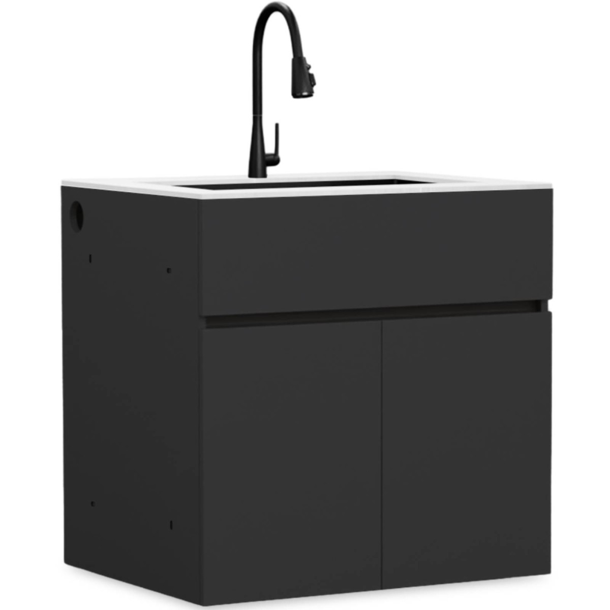 MODULO LAVELLO LARGE GRLLR ALUMNIA ANTRACITE | Il Mondo del Barbecue