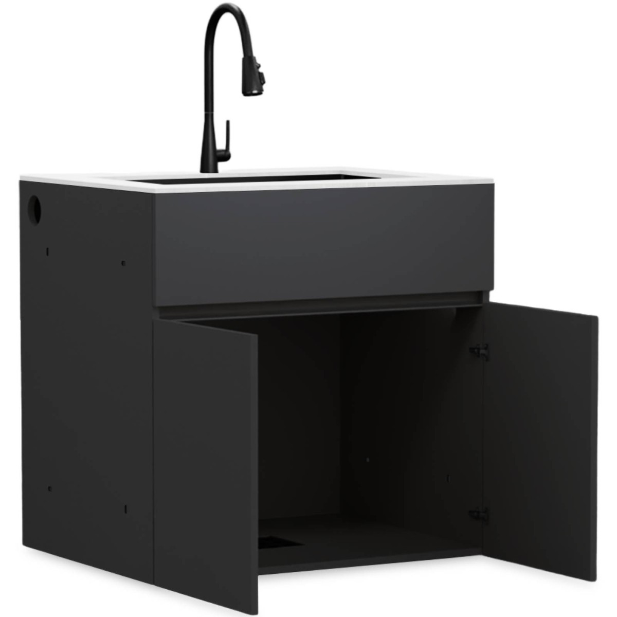 MODULO LAVELLO LARGE GRLLR ALUMNIA ANTRACITE | Il Mondo del Barbecue
