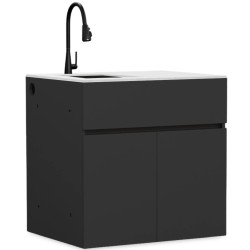 MODULO LAVELLO SMALL GRLLR ALUMNIA ANTRACITE | Il Mondo del Barbecue