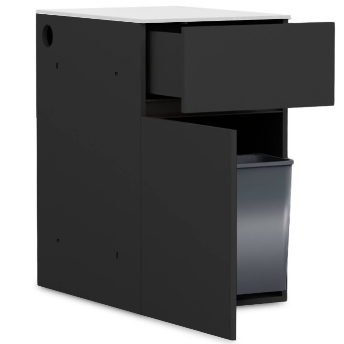 MODULO CASSETTO + PORTARIFIUTI GRLLR ALUMNIA ANTRACITE | Il Mondo del Barbecue