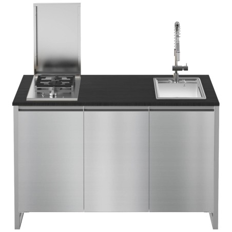 CUCINA DA ESTERNO STEEL GEA SELLA T15 H80 SS-AL | Il Mondo del Barbecue