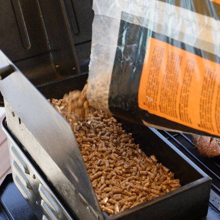 PELLET DI LEGNO CILIEGIO 9KG FSC HALAL Quotto a puntino Accessori | Il Mondo Del Barbecue