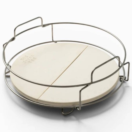 DUAL ZONE DEFLECTOR KIT L Big Green Egg Accessori | Il Mondo Del Barbecue