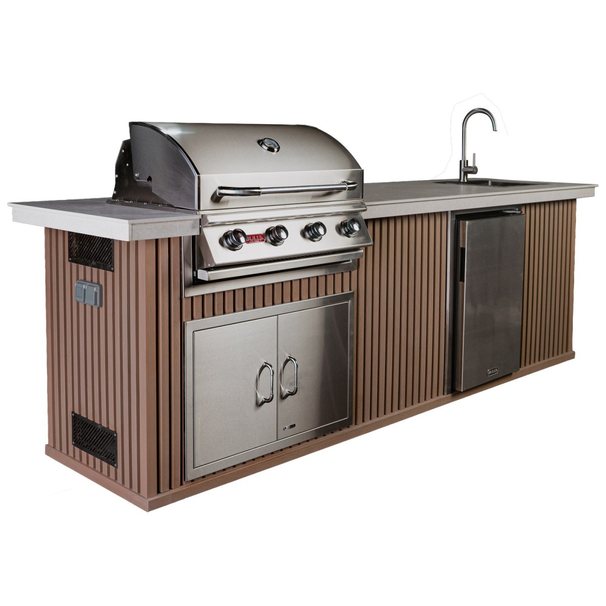 CUCINA DA ESTERNO BULL DESIR-A-BULL - 3 METRI