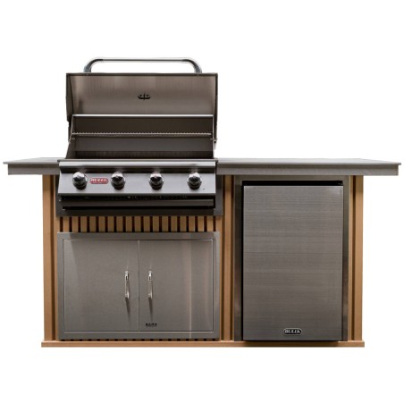 CUCINA DA ESTERNO BULL DESIR-A-BULL - 2 METRI CEDAR