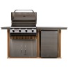 CUCINA DA ESTERNO BULL DESIR-A-BULL - 2 METRI CEDAR
