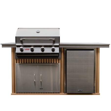 CUCINA DA ESTERNO BULL DESIR-A-BULL - 2 METRI CEDAR