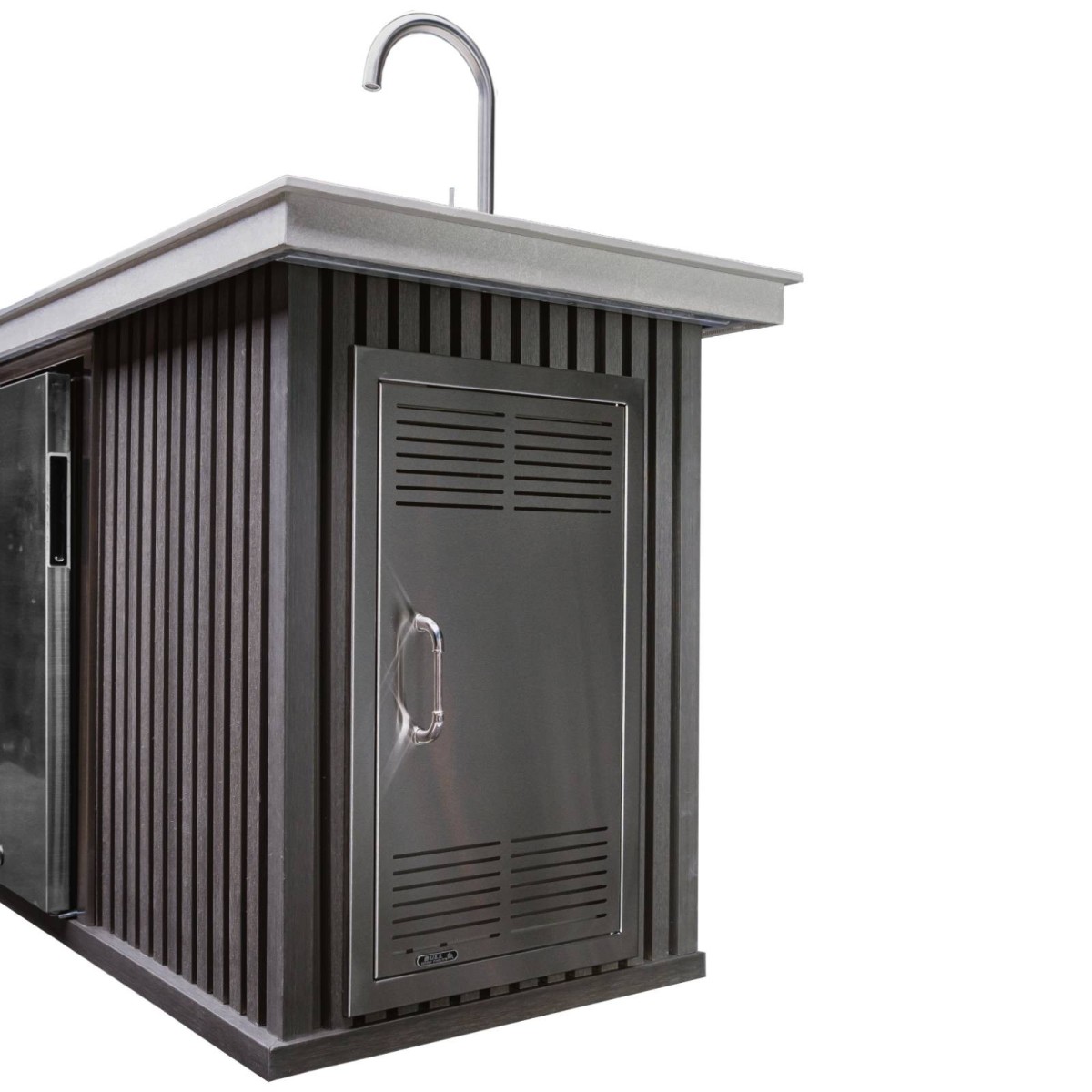 CUCINA DA ESTERNO BULL DESIR-A-BULL - 3 METRI GREY