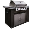CUCINA DA ESTERNO BULL DESIR-A-BULL - 3 METRI GREY