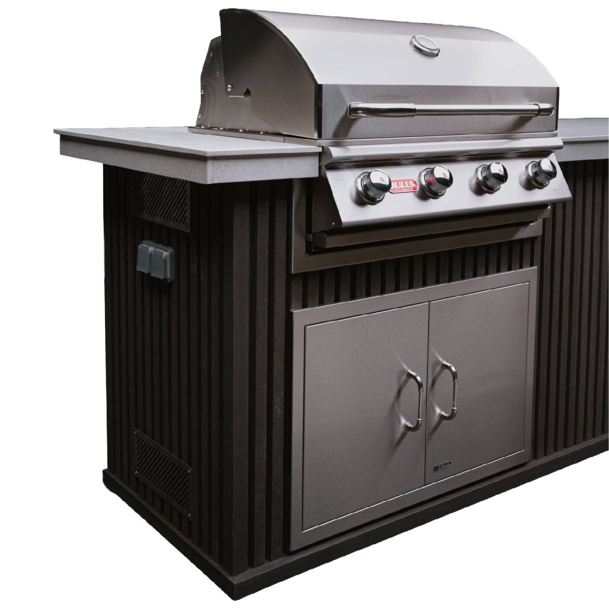 CUCINA DA ESTERNO BULL DESIR-A-BULL - 3 METRI GREY