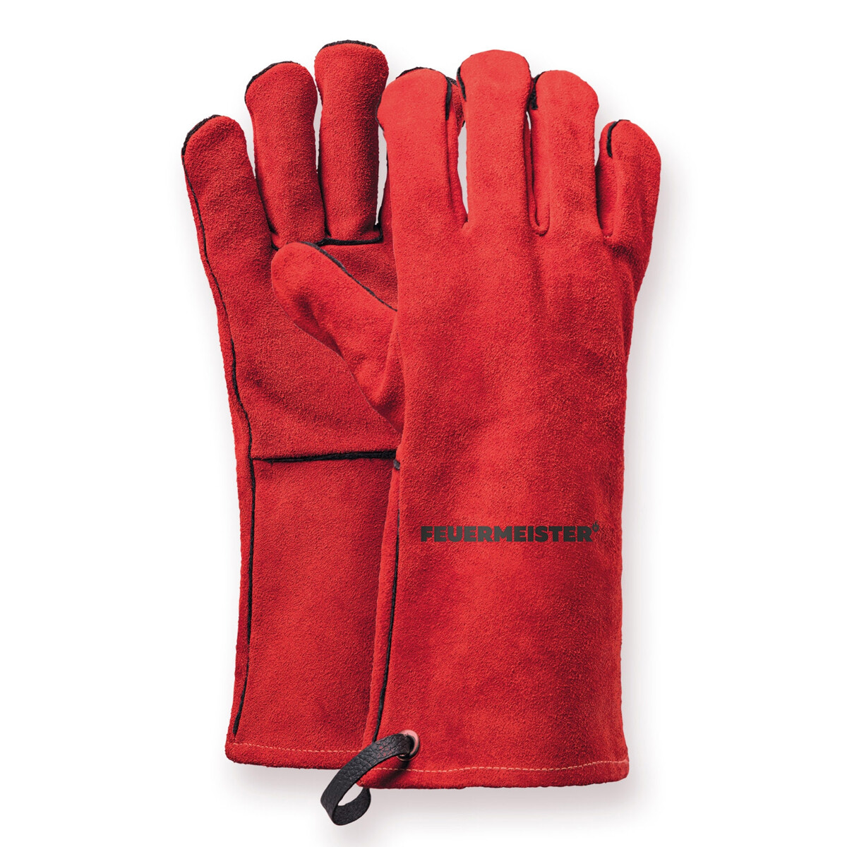 GUANTI FEUERMEISTER IN PELLE ROSSA