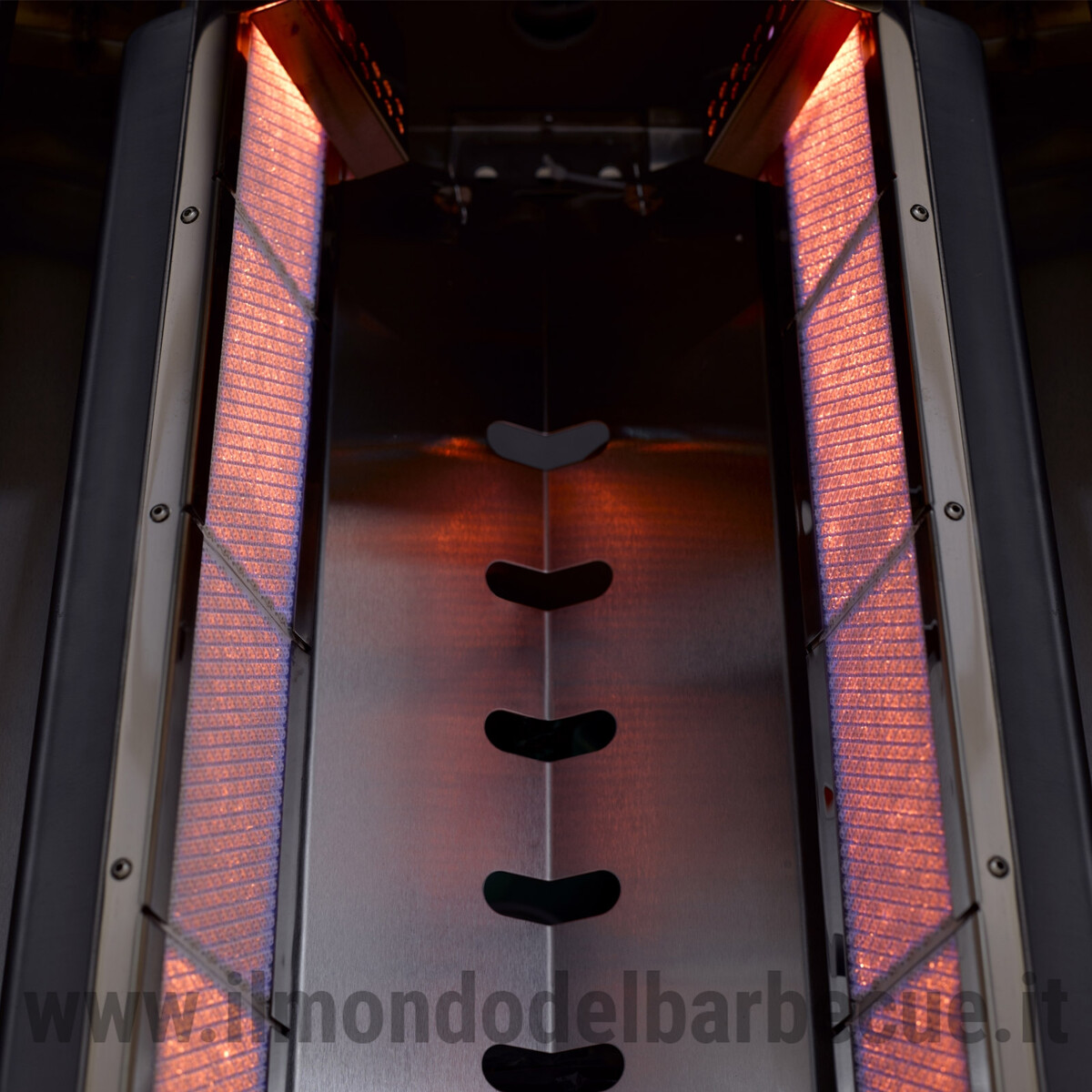 BARBECUE A INFRAROSSI A GAS CROSSRAY DA INCASSO 2 BURNER