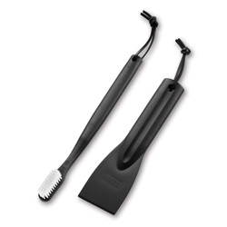 KIT DA 2 PEZZI PER PULIZIA DI BARBECUE A GAS