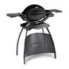 WEBER Q 1200 GAS GRILL CON STAND WEBER Q 1200 GAS GRILL CON STAND