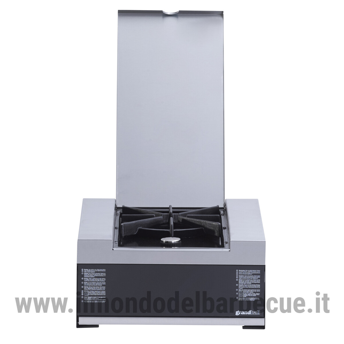 BRUCIATORE LATERALE DA INCASSO/APPOGGIO