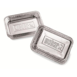 VASCHETTE IN ALLUMINIO WEBER PER BARBECUE A GAS