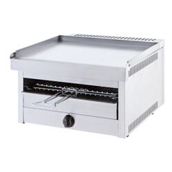 PIASTRA DI COTTURA IL BRACERE SHARK 50 INOX