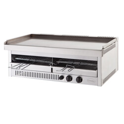 PIASTRA DI COTTURA IL BRACERE SHARK 80 INOX