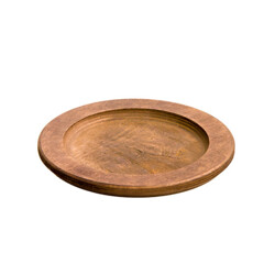 VASSOIO S/PENTOLA LEGNO TONDO M