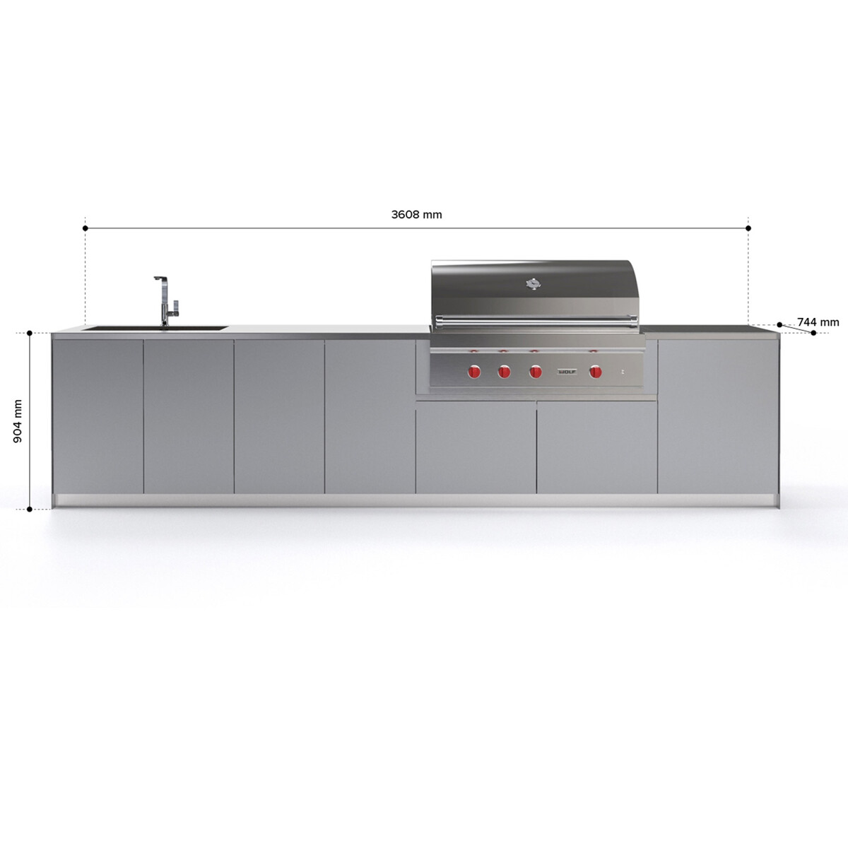 CUCINA DA ESTERNO VIA NOLFI 125