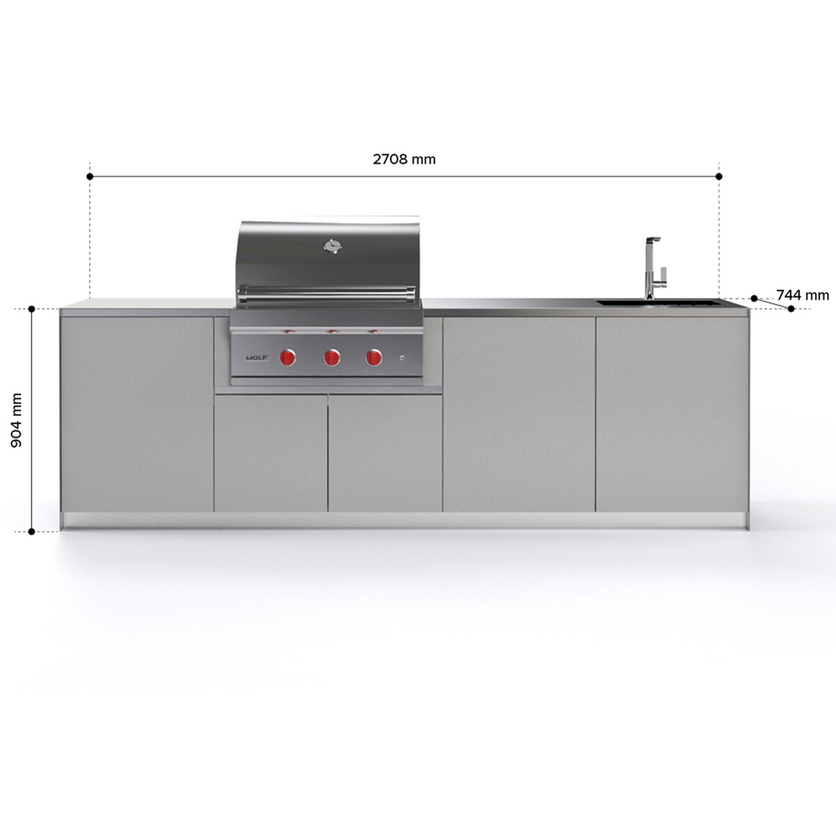 CUCINA DA ESTERNO VIA NOLFI 127