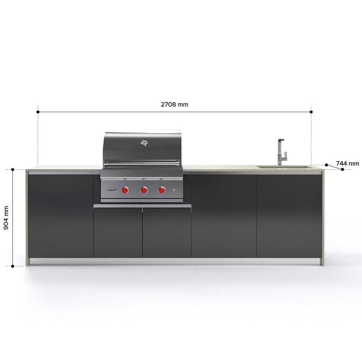 CUCINA DA ESTERNO VIA NOLFI 130