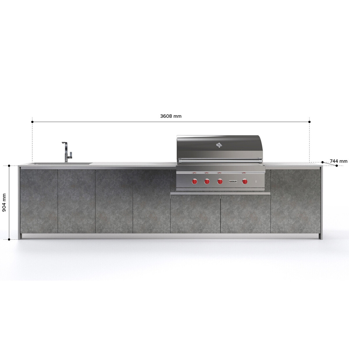 CUCINA DA ESTERNO VIA NOLFI 131