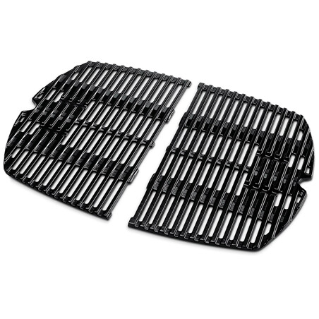 SET DI 2 GRIGLIE IN GHISA D'ACCIAIO SMALTATO PER Q SERIE 200 E 2000