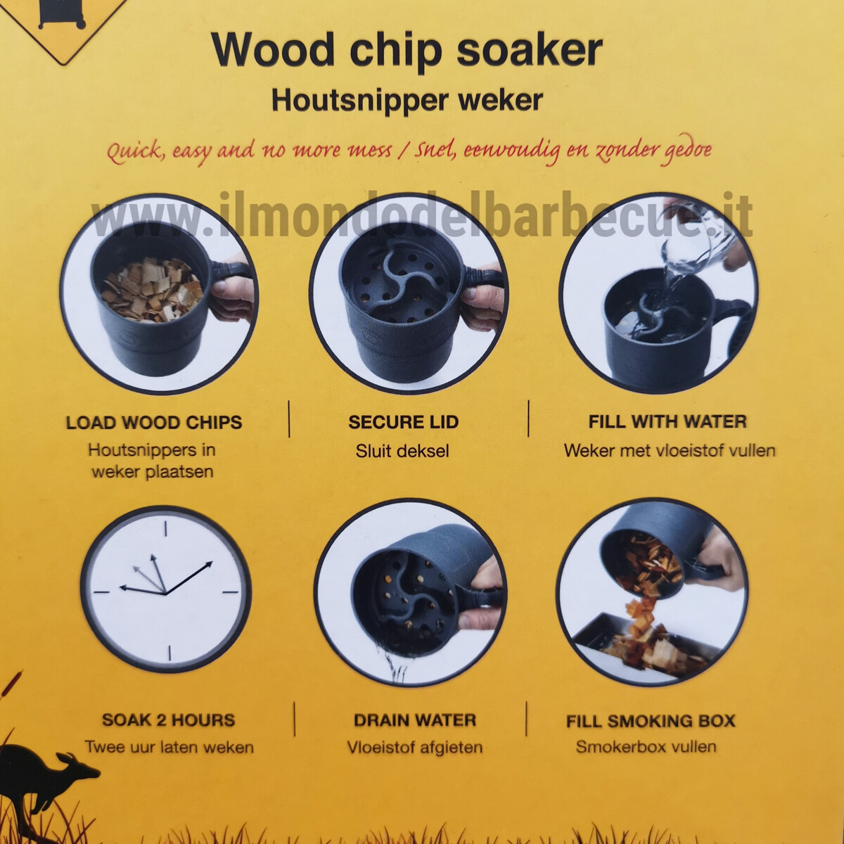 SMOKER CHIP SOAKER SMOKER CHIP SOAKER